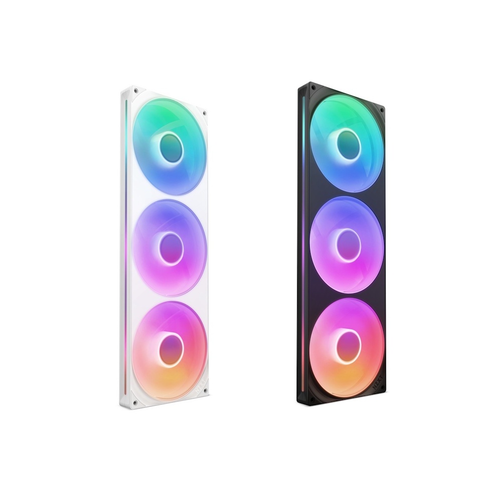 420mmサイズの大型連結一体型ケースファン「F420 RGB Core」、水冷CPU